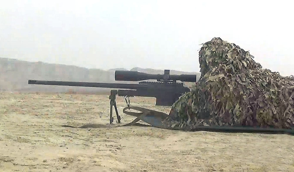 Azerbaijan's Defense Ministry: Sniper training course continues
